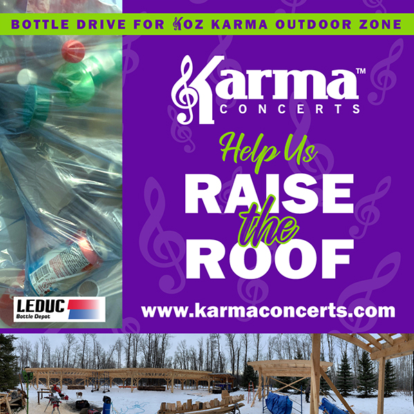 Bottle Drive for the KOZ Outdoor Amphitheatre.