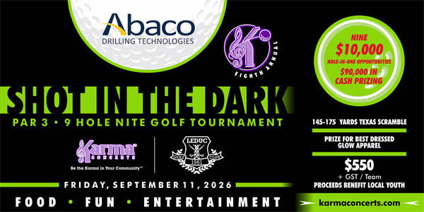 Karma Concerts Shot in the Dark Nite 9 Hole Golf Tournament on September 11, 2026